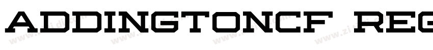 AddingtonCF Regular字体转换 AddingtonCF Regular字体转换